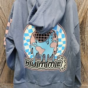 NWT HOMME FEMME 22323-NAVY SWEATSHIRT M